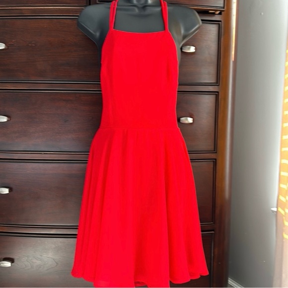 Lulus Red Dress - Picture 1 of 4